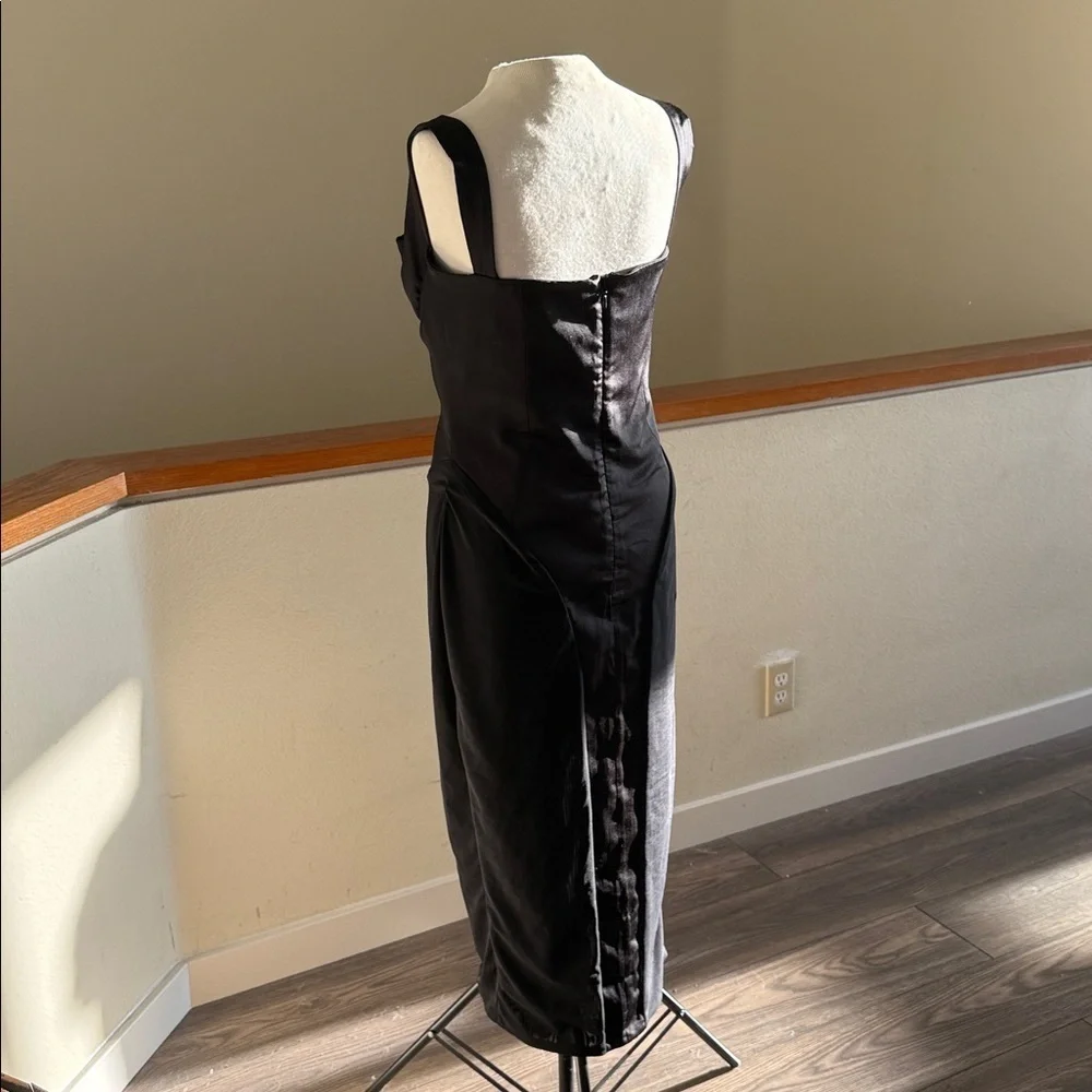 House of CB black mid length Dress size medium - Picture 12 of 15
